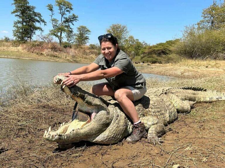 Crocodile Hunting in Africa