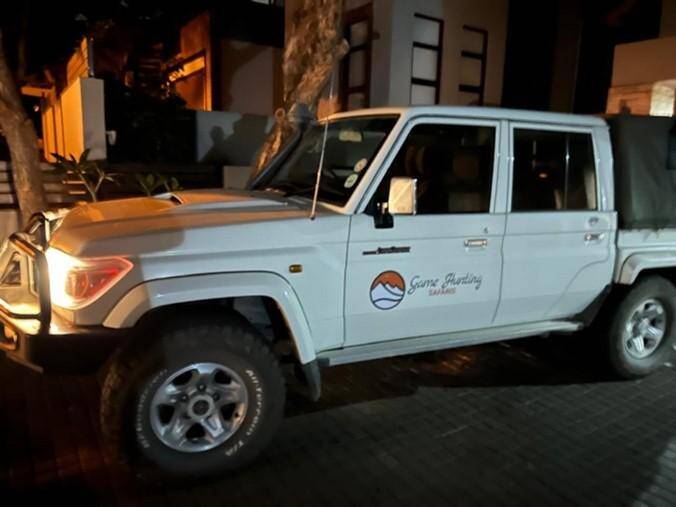 Land Cruiser Vehicle used on hunting trips